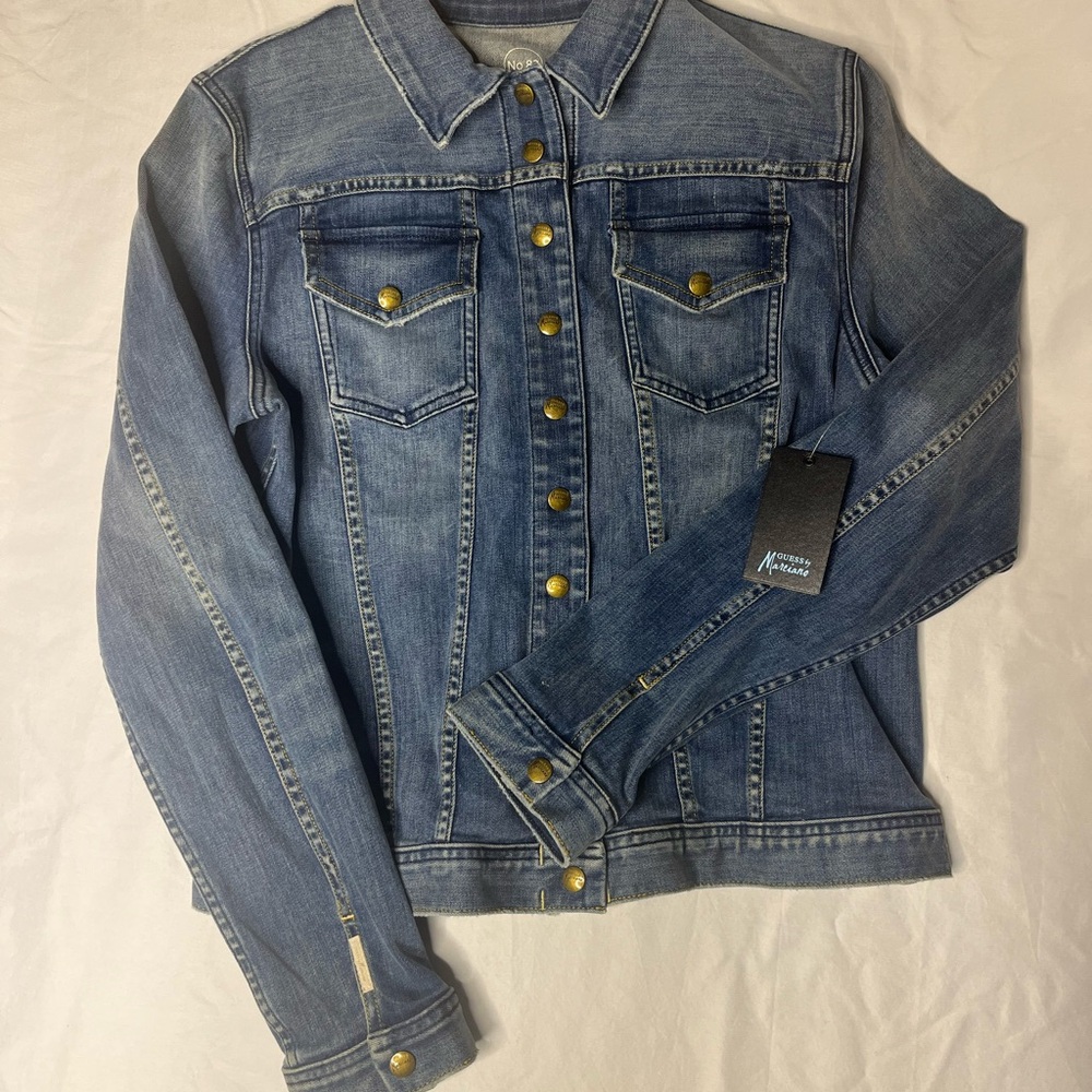 Guess by Marciano Blue Jean Jacket